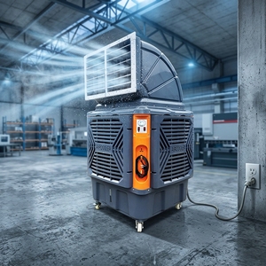 P20 Swamp Desert Portable Three Speed Switch Industry Air Conditioning System Evaporative Ventilation Air <b>Cooler</b> - Product Image 2