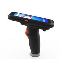 Escáner de código de barras portátil Android PDA 1D 2D opción 20 metros de largo alcance UHF RFID etiqueta NFC lector antenas de comunicación todo en uno