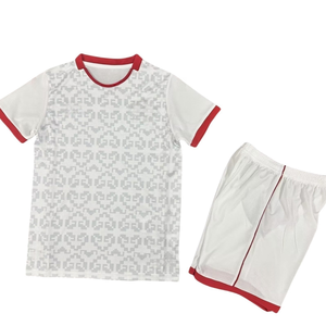 Conjunto de Uniforme de Fútbol para Niños, Selección Nacional de Túnez, Temporada 2627, Tela Transpirable, Resistente al Desgaste - Product Image 2