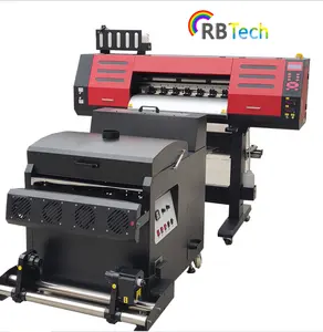 Factory sales of clothes printed on the pattern of high-definition digital spray printing equipment volume to volume Dtf printer