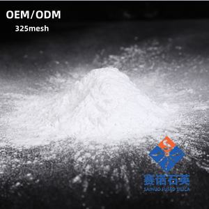 Kimyasal endüstriyel uygulama için % 325 erimiş silika için inşaat taş Mesh SiO2 kuvars tozu metalik olmayan mineraller - Product Image 1