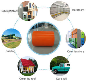 공장 직접 공급 RAL 9016 아연 도금 강철 코일 PPGI/PPGL 남미 절단 및 굽힘 사전 도장 - Product Image 5