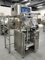 Emballage automatique de graines de tournesol pour aliments, 50 sacs plastique, pour emballage de haricots, Machine avec impression