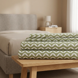 Home Textile Custom Print Waterproof 100TC 100% Linen <b>King</b> <b>Size</b> Flat Fitted <b>Sheets</b> Sets - Product Image 3
