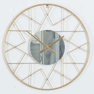 Reloj de Pared de Metal Estilo Rústico Americano de 60 cm, Directo de Fábrica, Silencioso, Moderno, Decoración para Sala de Estar y Bebés - Product Image 3