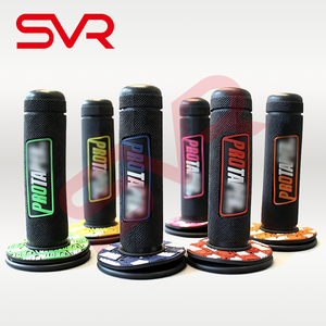 Cho màu xanh lá cây màu xanh đỏ màu đen bọt <span class=keywords><strong>Accelerator</strong></span> Grip thiết lập cho phổ xe máy Phụ tùng thay thế - Product Image 2