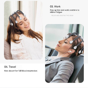 2025 xu hướng Sản phẩm chất lượng cao Silicone đầu rung MASSAGER 10 đầu điện bạch tuộc Head Massager cho thư giãn sức khỏe - Product Image 4