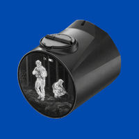 Prix négociable direct usine – Mini-caméra thermique ronde 256x192 avec écran tactile, batterie rechargeable, OEM, ODM, marque privée