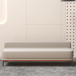 Long <span class=keywords><strong>banc</strong></span> de canapé en bois avec dossier pour <span class=keywords><strong>entrée</strong></span> de la maison couloir <span class=keywords><strong>banc</strong></span> à langer pour <span class=keywords><strong>banc</strong></span> <span class=keywords><strong>d</strong></span>'extrémité de lit ou amusement des couples dans la chambre - Product Image 2