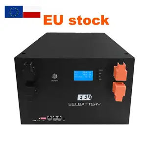 Anguilla EU Stock 10kwh 15kwh 30kwh Lifepo4 box batteria di accumulo di energia scatola di celle agli ioni di litio 48V 200Ah 280Ah batterie lifepo4
