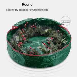 Bolsa de Almacenamiento para Árbol de Navidad, Contenedor Grande, Resistente al Agua, Multiusos, para la Celebración Navideña - Product Image 2