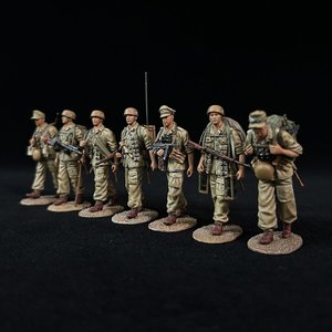 Wholesale Hand-Painted Alloy Napoleon &amp; French Imperial Guard Miniature Set, Napoleonic Wars Historical Diorama Pweter <strong>Soldiers</strong> - Product Image 4