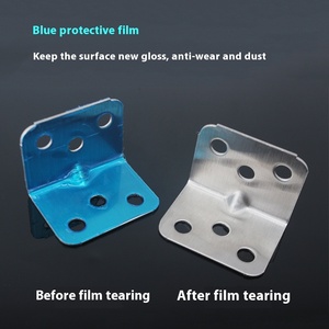 Vente directe d'usine moderne 3712 <span class=keywords><strong>acier</strong></span> inoxydable en forme de L support d'angle à 90 degrés pour armoire armoire Table chaise fixation de jambe - Product Image 5