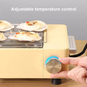 Plancha Eléctrica Portátil de 1800W, Tendencia 2026, con Revestimiento Antiadherente PTFE, Sin Humo, Placa Desmontable de Alta Calidad para Cocinar en Casa - Product Image 4