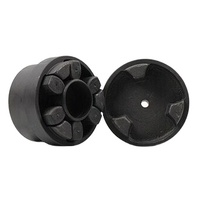 Accouplements élastiques flexibles rigides en fonte HRC70B à pilote interchangeable, alésage 8-32 mm, mâchoire HRC90B 10-42 mm, personnalisables OEM