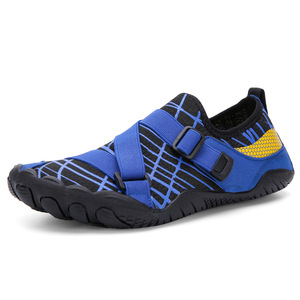 Zapatos para caminar unisex de dos tonos de color, sandalias con diseño de rejilla, correa de ajuste fácil, zapatos casuales, ideales para deportes acuáticos y - Product Image 3