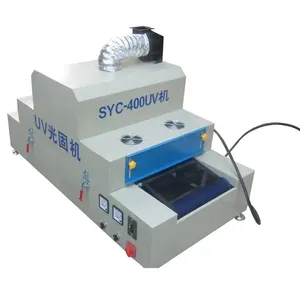 new designed factory manufactoried SYC-400 UV Curing Machine drying UV ink machine