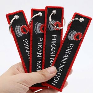 Custom Tribe Symbol Keychain Personalized Outdoor and Local Culture Enthusiast Gifts Jet Tag - Product Image 1