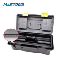 Boîte à outils pliable robuste OEM, étanche et anti-poussière, avec plateau amovible jusqu'à 20L, boîte de rangement portable pour équipements et outils