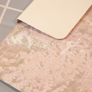 Dossier de présentation de documents en carton épais avec logo de marque en relief, personnalisé, à 2 poches - Product Image 1