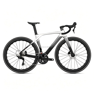Vélo de route en fibre de carbone 700C Racing 24 vitesses, freins à disque hydrauliques, cadre aérodynamique léger T10pro en fibre de carbone haute performance - Product Image 3