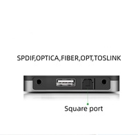 Répartiteur de câble audio optique DTS 5.1CH 1 entrée 2 sorties pour Xbox, PS4, boîtier TV, barre de son