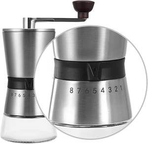 Ensemble de cafetière moka à 6 pièces pour cuisinière, comprenant une cuisinière électrique, une cafetière moka de 300 ml, un moulin à café manuel - Product Image 3