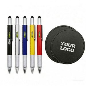 Stylo bille multifonctionnel personnalisé avec logo pour entreprise, vente en gros - Product Image 1