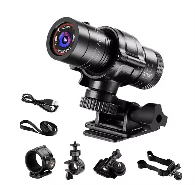 Full HD 1080p F9 DV Motorcycle Camera Camcorder Mountain Bike Helmet Sports Action Camera With Video Recorder