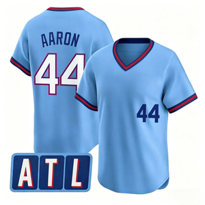 Maillot de baseball pour homme 2026 City, brodé, Ronald Acuna Jr, Ozzie Albies, Matt Olson, Austin Riley, Chipper Jones, livraison rapide - Product Image 3
