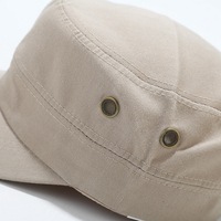 Gorra Plana de 5 Paneles de Algodón Oxford con Estampado de Leopardo, Estilo Étnico de Lujo, Ajustable, con Ojales Transpirables y Visera para el Sol