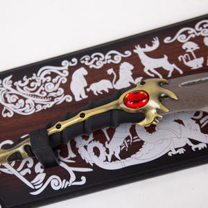 Réplica <span class=keywords><strong>de</strong></span> la Espada <span class=keywords><strong>de</strong></span> Dragón <span class=keywords><strong>de</strong></span> la Serie <span class=keywords><strong>GOT</strong></span>, con Soporte para Colgar, Accesorio <span class=keywords><strong>de</strong></span> Cosplay, Adorno <span class=keywords><strong>de</strong></span> Metal, Colección, Decoración, Regalo para Niños - Product Image 2