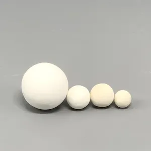 Kerui Bola de molienda de cerámica de rendimiento estable Bola refractaria de alta alúmina