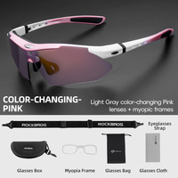 Lunettes de soleil polarisées ROCKBROS pour le cyclisme, lunettes de sport d'extérieur, lunettes de vélo, lunettes de soleil TR90