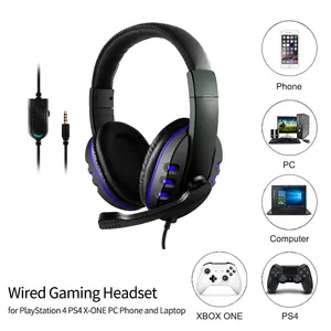 Hot Product Wired Headset Earphone OEM Headphones Gaming With Microphone For PC Computer Accessories Electronics