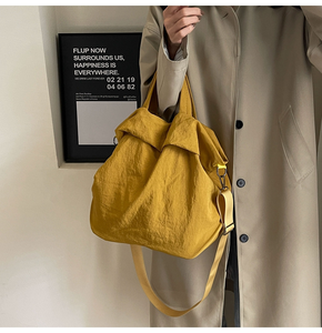 Bolso Hobo de Nailon de Gran Capacidad, Bolso de Hombro de Diseño Informal para Mujer, Bolso de Mano para Compras, Viajes, Gimnasio, Trabajo - Product Image 4