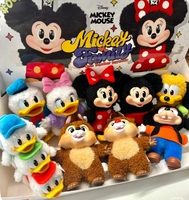 Vente flash Pop Mart Mickey Family Cute Together Keychain Series Figures Blind Box Pendant Gift Surprise Anime Mystery Box