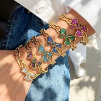 Gelang Manset Berbentuk Pita dengan Zirconia Kubik Berwarna-warni, Berlapis Emas, Berongga, Berenda, Gelang Pita Mewah, Perhiasan Kristal Wanita Langsung dari Produsen