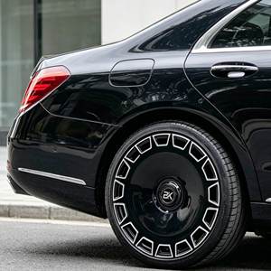 Jantes forgées BKU 5x112 20 21 22 pouces en alliage noir pour Mercedes <span class=keywords><strong>Maybach</strong></span> S450 <span class=keywords><strong>S560</strong></span> S680 W221 W222 W223 X222 Z223 W214 - Product Image 2