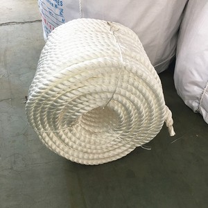 Dây thừng <span class=keywords><strong>polyester</strong></span> bền, chống nước, tiết kiệm, 3-4 sợi, dùng để neo đậu và kéo, bán buôn, đường kính 6mm, 8mm, 10mm, dây thừng xoắn - Product Image 1