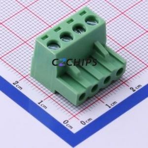 XY2500F-A-5.0-4P Plug-in Terminal Block P=5mm Connector ( Connector Type: Plug )( Construction: 1x4P )( Pitch: 5mm ) - Product Image 1
