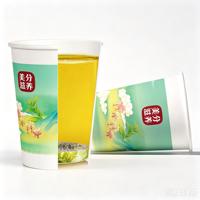 Gobelets en papier pré-remplis jetables pour thé en vrac aromatisé, avec logo personnalisé OEM/ODM, pour cadeaux promotionnels hôteliers