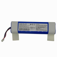 DJ35 DJ36 baterai pembersih vakum, baterai kapasitas tinggi 14.4v 2600mAh baterai Lithium Ion DN55/520 baterai untuk Robot penyapu ECOVACS
