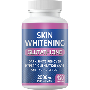 120 קפסולות l-glutathione למבוגרים לנהל ביעילות את העור תוספי תזונה צמחיים התחדשות מלנין - Product Image 1