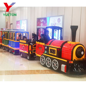 رائج البيع بطارية كهربائية تعمل بالطاقة قطار للتسلية 24 شخص ركوب القطار بدون طريق مركز تسوق ركوب الأطفال - Product Image 3