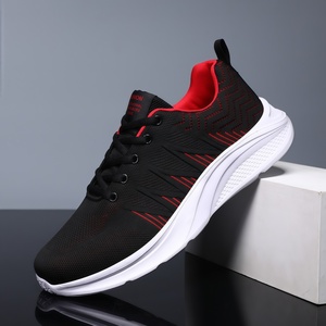 Chaussures de sport pour hommes 2026, modèle très prisé, confortables et respirantes, en maille, pour le quotidien et les activités sportives en extérieur, à lacets, en PU, anti-odeur - Product Image 3