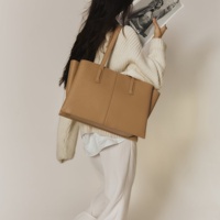 Sacs fourre-tout classiques en cuir PU grande capacité pour femmes, sacs à bandoulière de luxe personnalisables avec logo pour dames, vente en gros