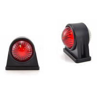 Feu de position latéral LED 12-24V certifié E-mark ECE, à montage sur pied, pour camion, remorque, poids lourd