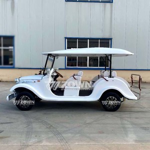 Asientos de cuero cómodos y aprobados por la CE para alquiler de autos clásicos eléctricos vintage para bodas - Product Image 6