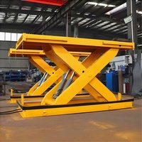 Plateforme élévatrice de fret de type ciseaux hydraulique électrique de haute qualité 10000 kg 20000 kg pour les grandes usines